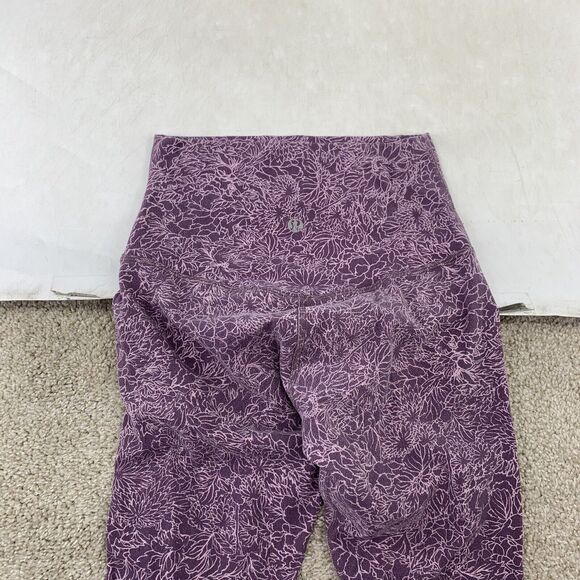 Lululemon Align Pant Size 2 Women 28" Inseam Yoga Gym Multicolor 46-14 - Picture 3 of 9